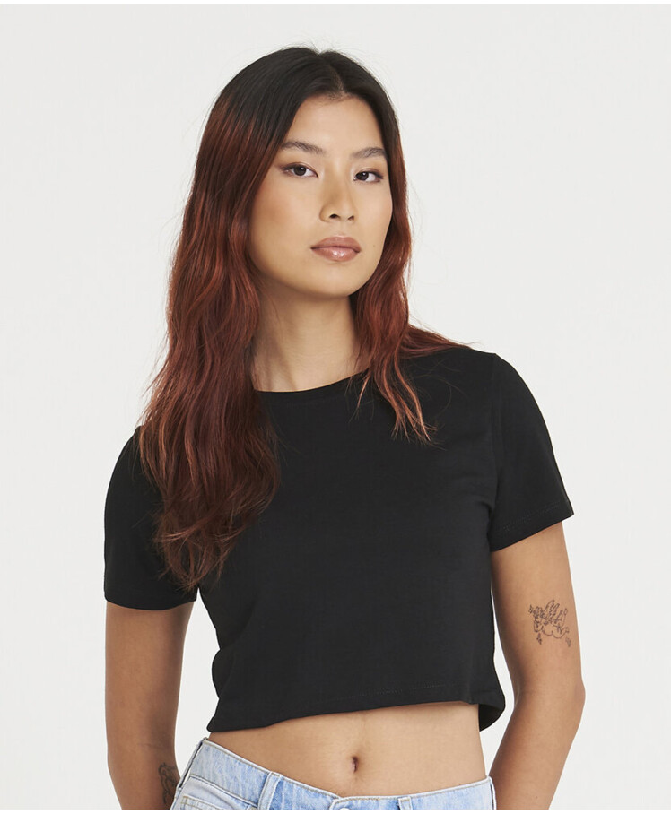 Women's triblend cropped T Thumbnail