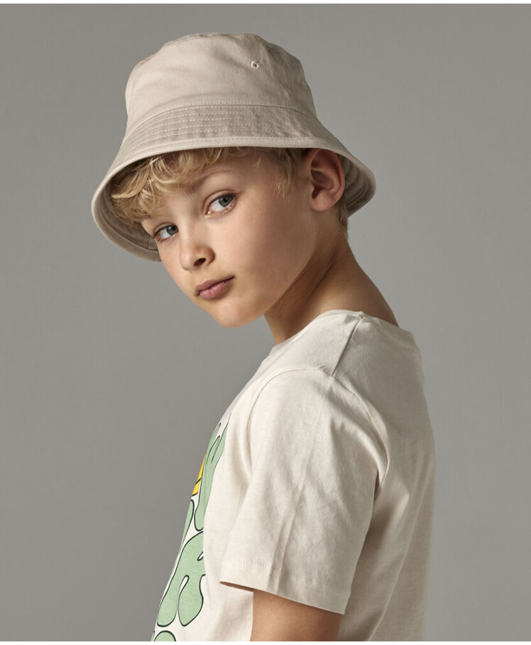 Junior organic cotton bucket hat Thumbnail