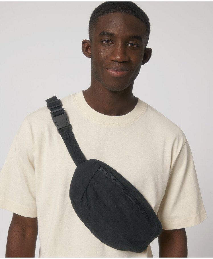 Hip bag with canvas fabric (STAU891) Thumbnail