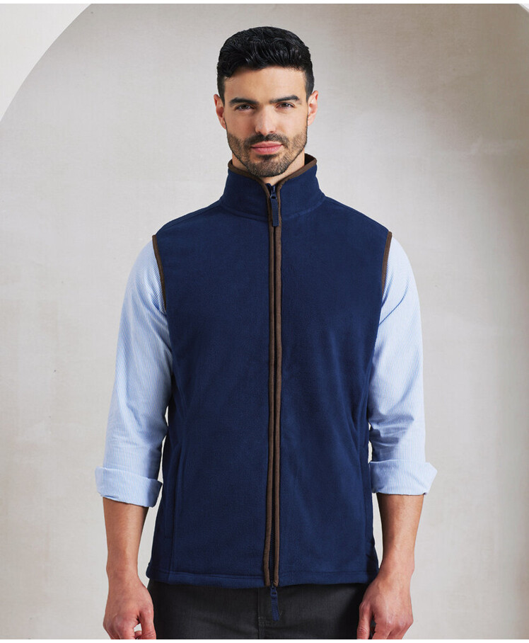 Artisan fleece gilet Thumbnail