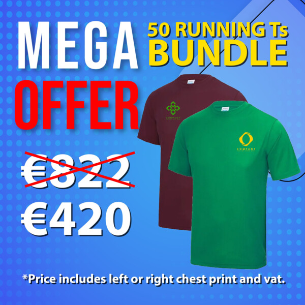 Bundle 2 - 50 Running T's Thumbnail