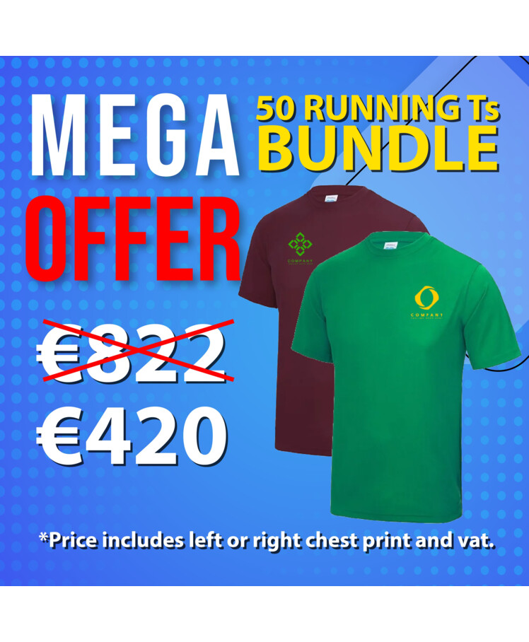 Bundle 2 - 50 Running T's Thumbnail