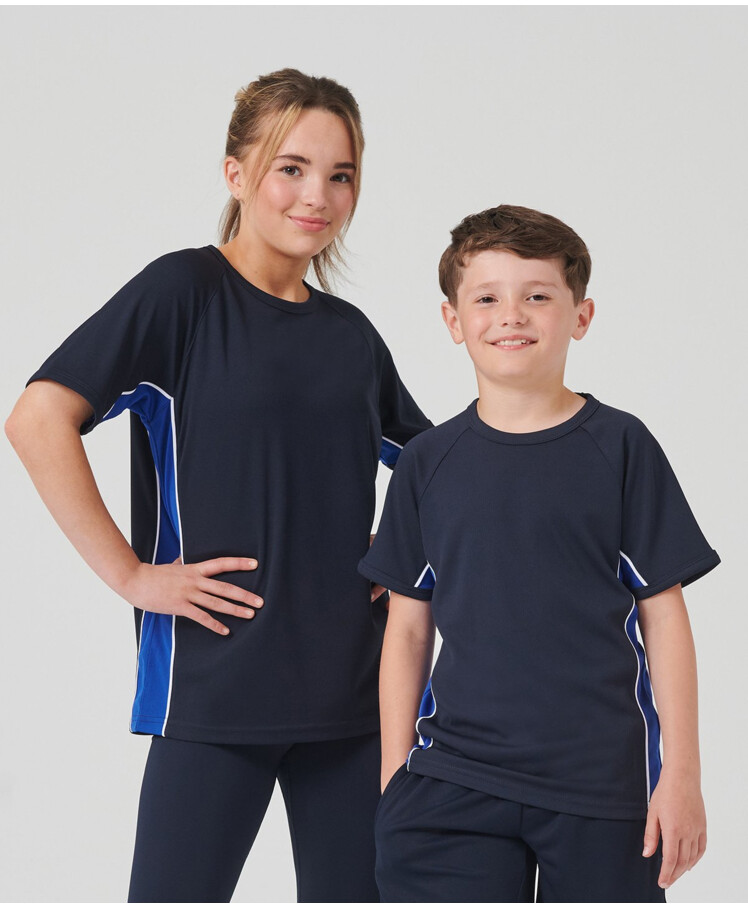 Kids performance panel t-shirt Thumbnail