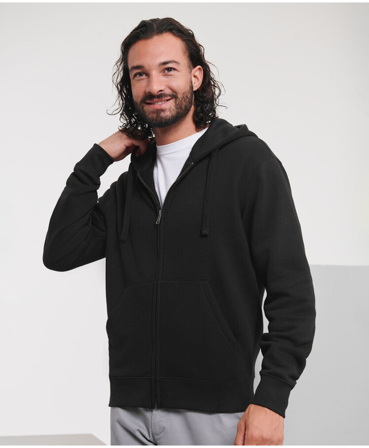 Authentic zipped hooded sweat Thumbnail