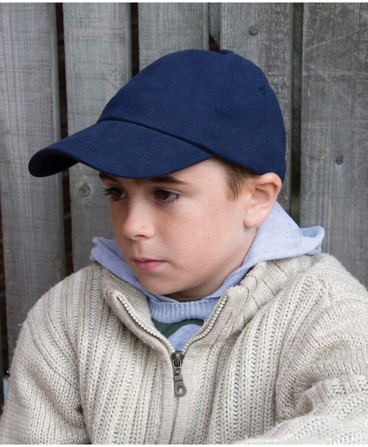 Junior low-profile heavy brushed cotton cap Thumbnail