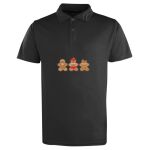 Coolchecker® studded polo Thumbnail