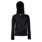 Premium 70/30 lady-fit hooded sweatshirt jacket Thumbnail