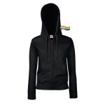 Premium 70/30 lady-fit hooded sweatshirt jacket Thumbnail