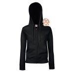 Premium 70/30 lady-fit hooded sweatshirt jacket Thumbnail