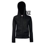 Premium 70/30 lady-fit hooded sweatshirt jacket Thumbnail