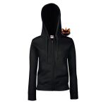 Premium 70/30 lady-fit hooded sweatshirt jacket Thumbnail
