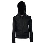 Premium 70/30 lady-fit hooded sweatshirt jacket Thumbnail
