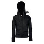 Premium 70/30 lady-fit hooded sweatshirt jacket Thumbnail